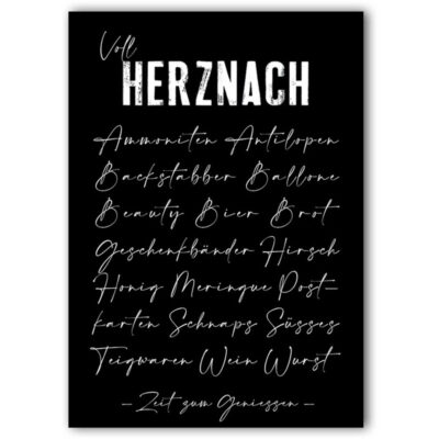 Postkarte voll Herznach │ Art.Nr. 219