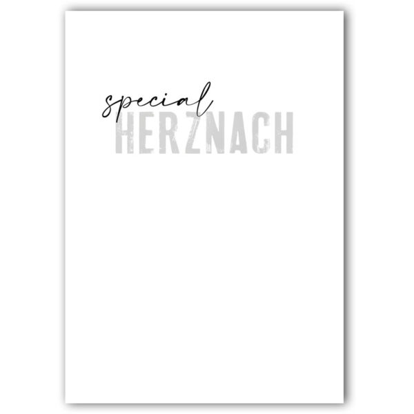 Postkarte special Herznach