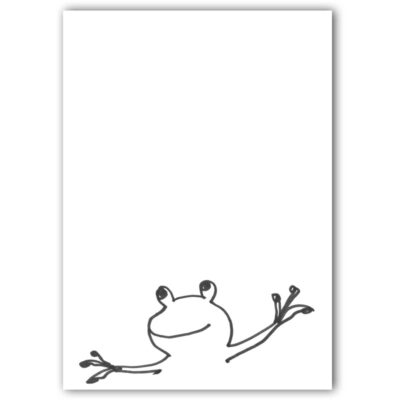 Postkarte Frosch 1 │ Art.Nr. 301