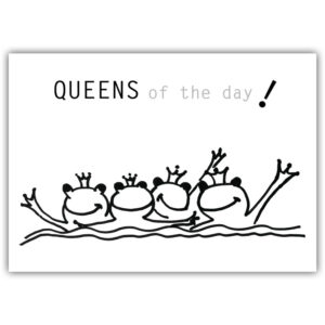 Postkarte Queens of the day │ Art.Nr. 304